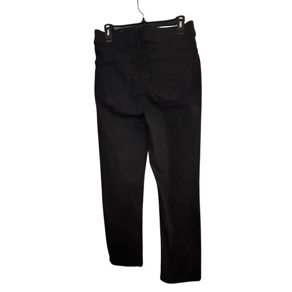 WIT & WISDOM NWT $78 Black Straight Leg Black Jeans - Picture 2 of 11